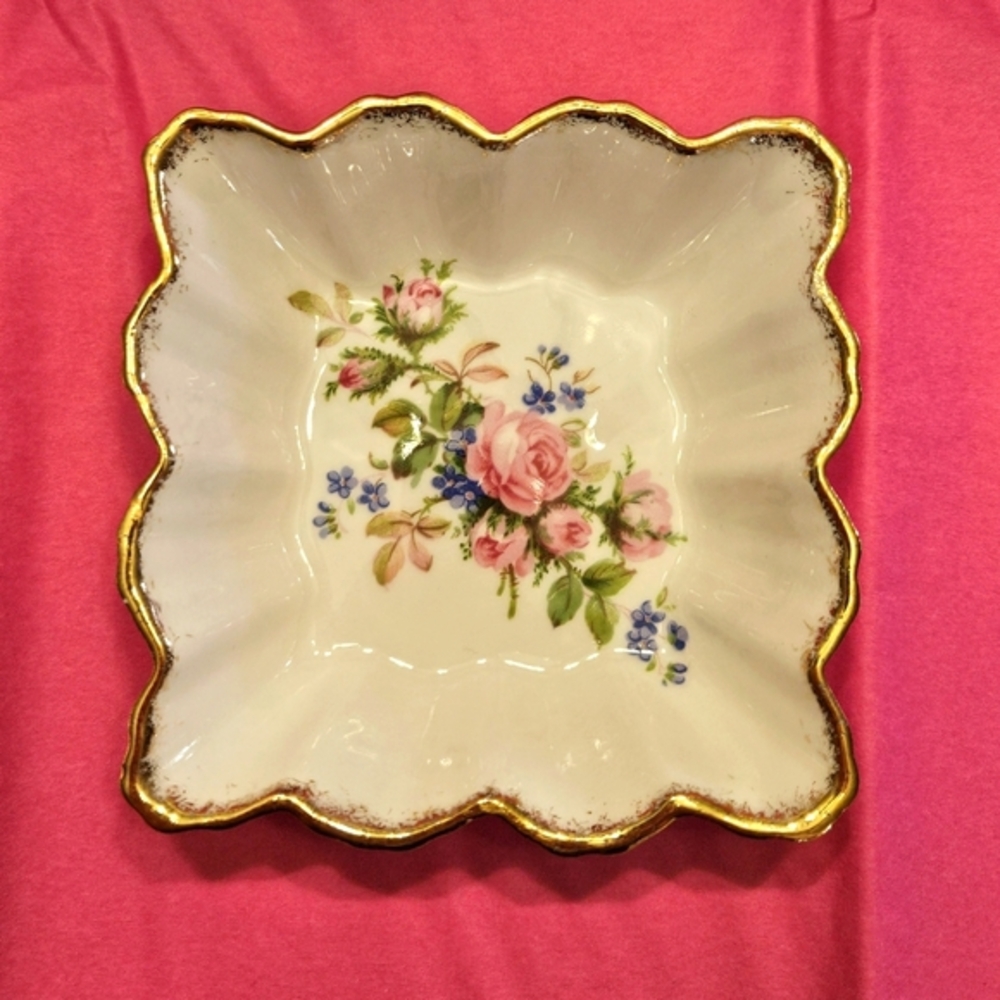 Bon-bon Dish "Moss Rose" by Paragon